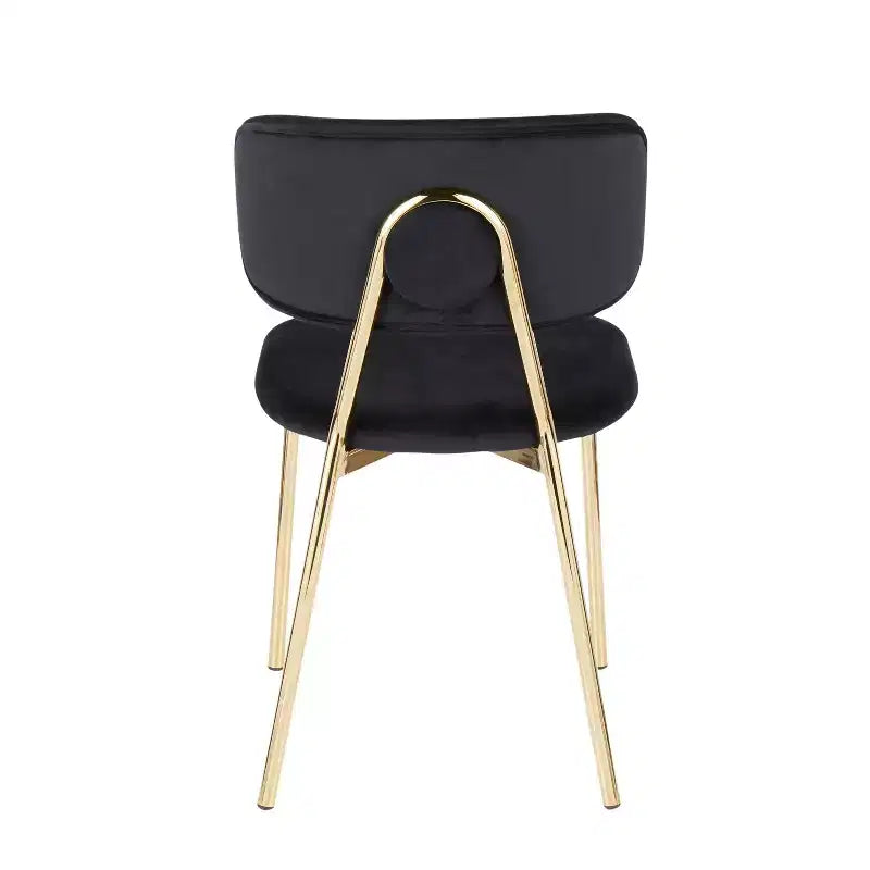 Juego de 2 sillas Bouton Contemporary Glam - LumiSource