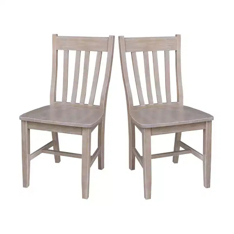 Juego de 2 sillas de cafetería - International Concepts
