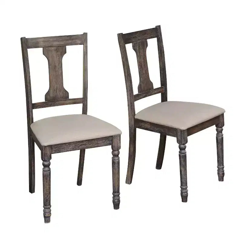 Juego de comedor Burntwood de 6 piezas con banco - Buylateral