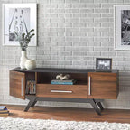 Mueble de TV moderno de mediados de siglo Ashfield para televisores de hasta 64 - Buylateral