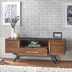 Mueble de TV moderno de mediados de siglo Ashfield para televisores de hasta 64 - Buylateral