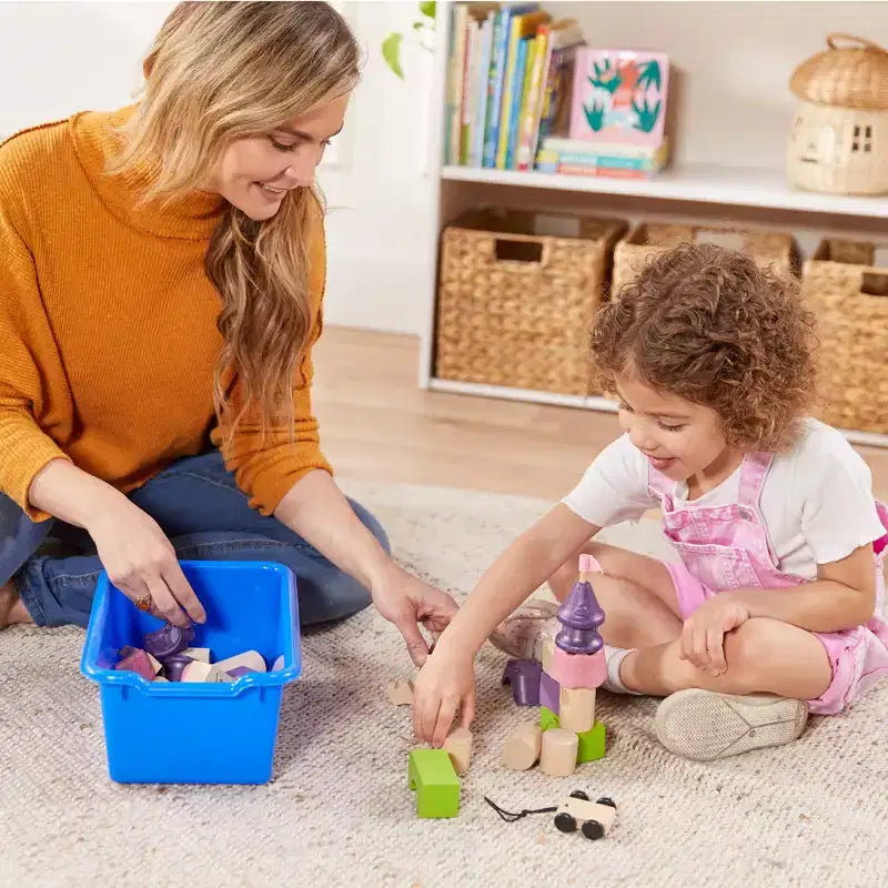 ECR4Kids Armario móvil con 12 cubículos y 15 cajones delanteros, 3x4, Muebles infantiles