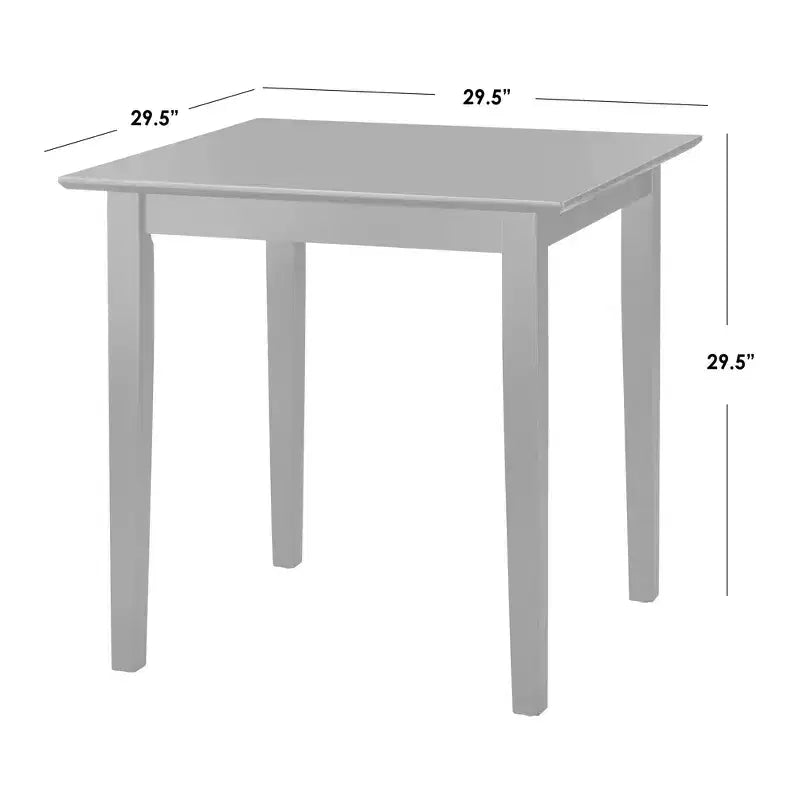Juego de comedor de 3 piezas con respaldo cruzado - Buylateral