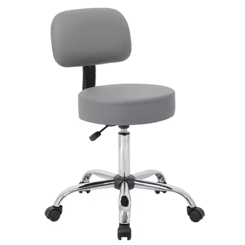 Taburete Médico con Respaldo Acolchado - Boss Office Products