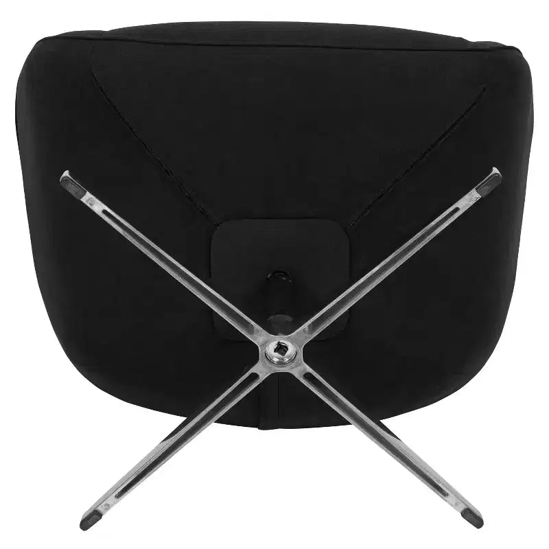 Sillón decorativo retro Emma y Oliver Home and Office giratorio con alas