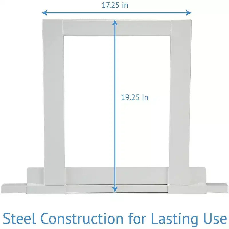 Soporte de Ventana para Aire Acondicionado Ivation, Soporte Universal para Ventanas de Aire Acondicionado con Capacidad de Hasta 200 lb
