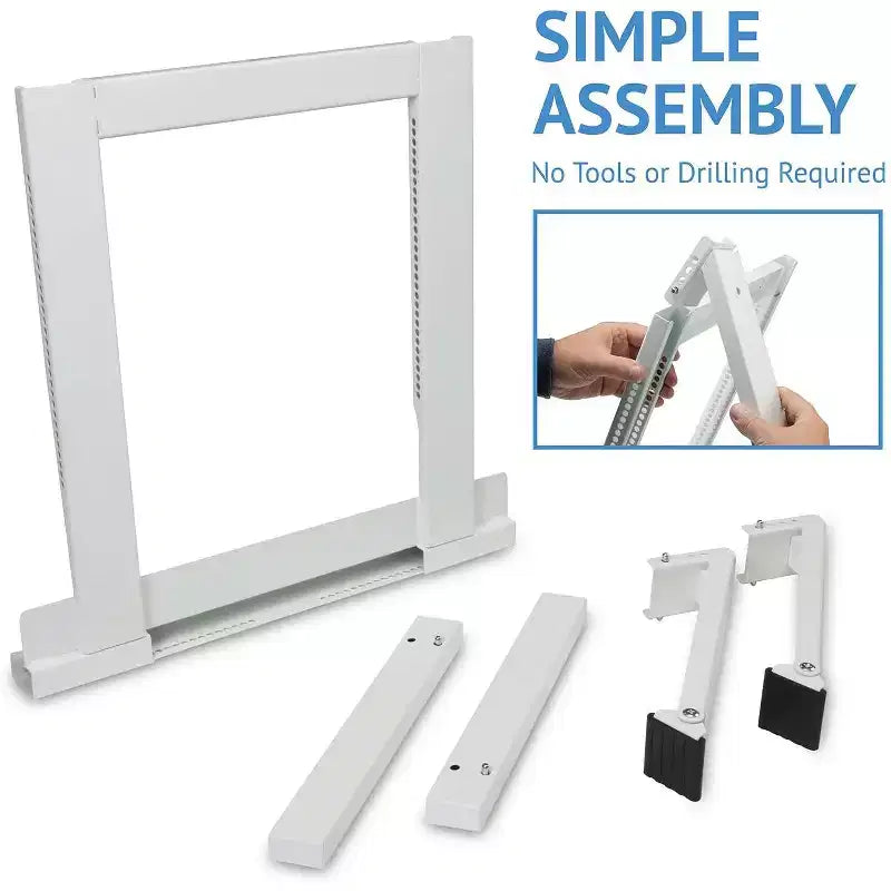 Soporte de Ventana para Aire Acondicionado Ivation, Soporte Universal para Ventanas de Aire Acondicionado con Capacidad de Hasta 200 lb