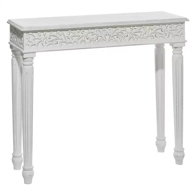 Mesa Consola Olivia & May de Madera de Mango Estilo Rústico