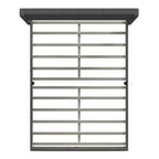 Glenwillow Home Pax - Estructura de cama tapizada tipo plataforma, elegante cabecera tipo ala, base para colchón, no necesita somier, fácil montaje