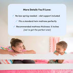 Cama alta doble Max & Lily, cama alta de madera maciza con escritorio y estantes de almacenamiento para niños