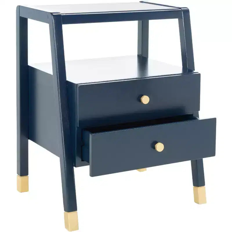 Mesa auxiliar Cove de 2 cajones y 1 estante - ACC6602 - Safavieh
