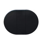 Mesa de comedor de pedestal Kent Round Top de 36 pulgadas con 12 hojas - International Concepts