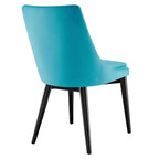 Silla de comedor Viscount de terciopelo de alto rendimiento - Modway