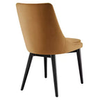 Silla de comedor Viscount de terciopelo de alto rendimiento - Modway