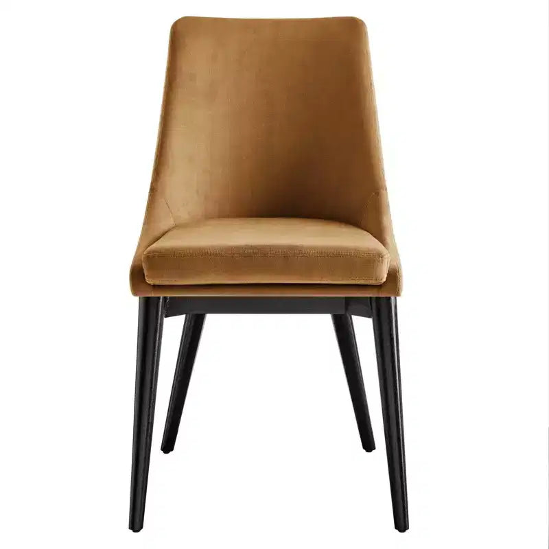 Silla de comedor Viscount de terciopelo de alto rendimiento - Modway