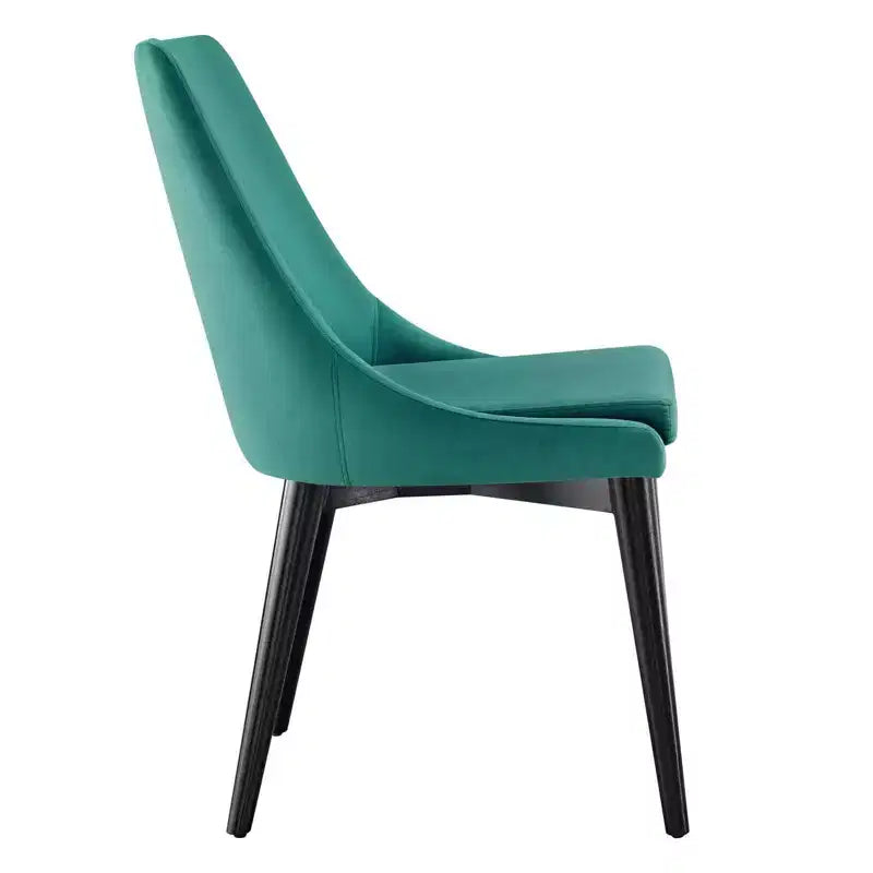 Silla de comedor Viscount de terciopelo de alto rendimiento - Modway