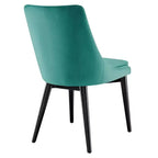 Silla de comedor Viscount de terciopelo de alto rendimiento - Modway