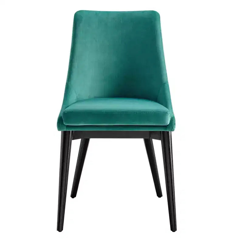 Silla de comedor Viscount de terciopelo de alto rendimiento - Modway