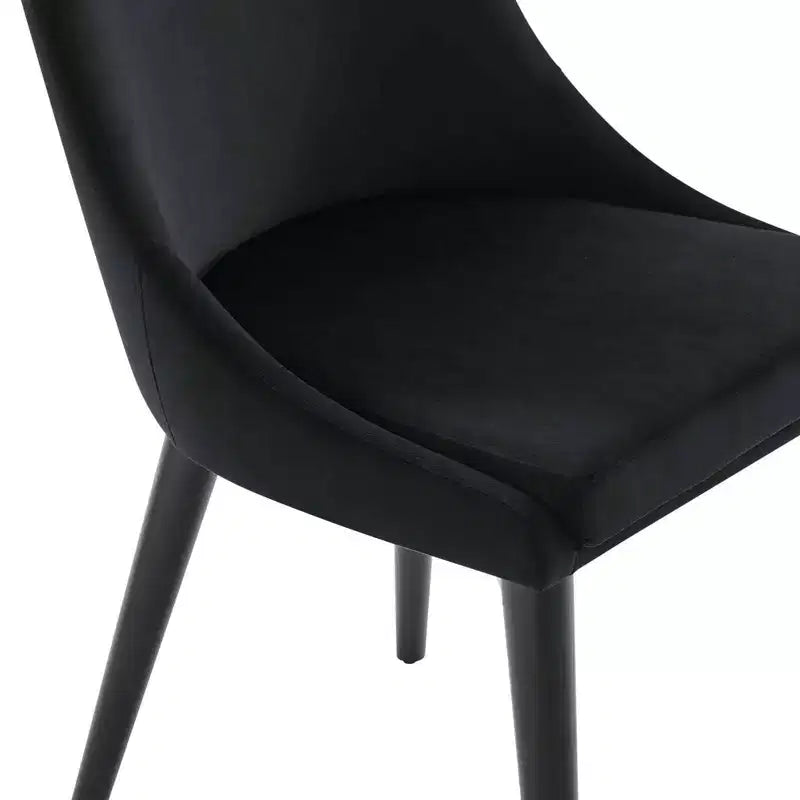 Silla de comedor Viscount de terciopelo de alto rendimiento - Modway