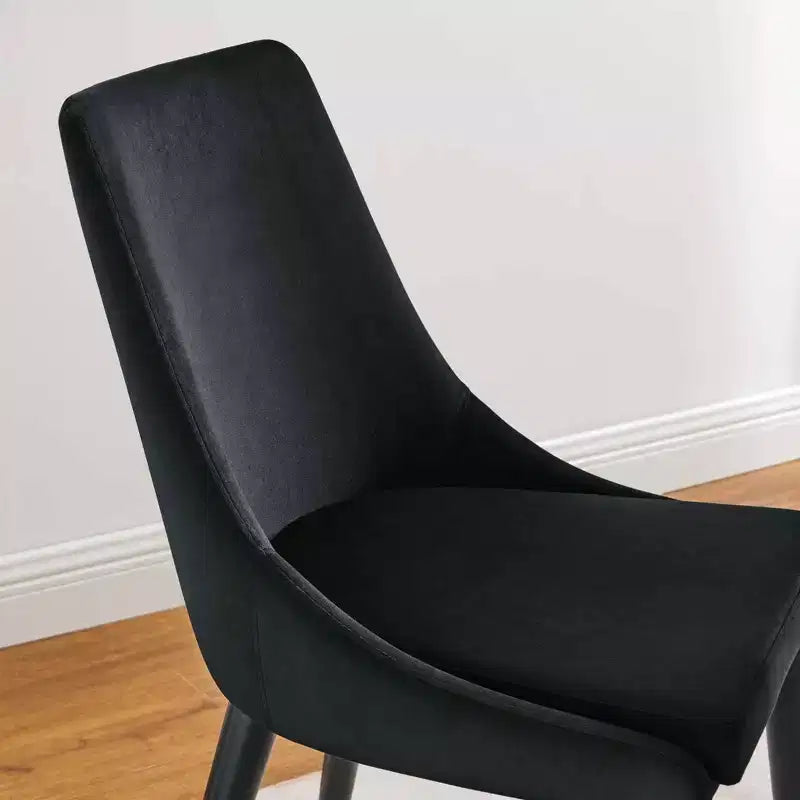 Silla de comedor Viscount de terciopelo de alto rendimiento - Modway