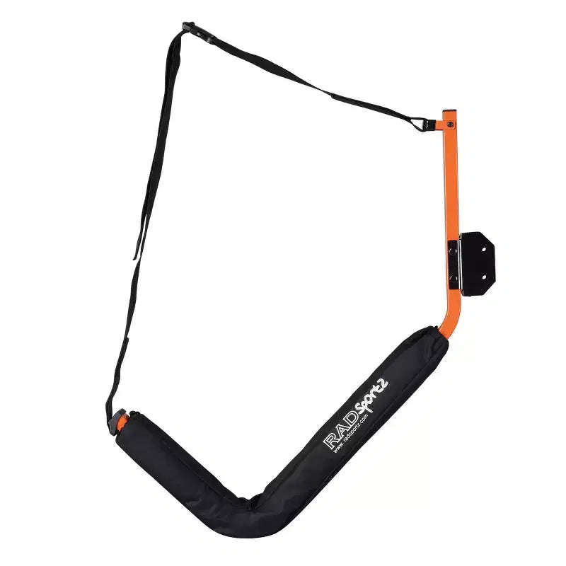 Estante de almacenamiento para kayaks - Dos soportes para kayak independientes de 53 1/8 pulgadas con doble brazo y correas ajustables - Sostiene 2 canoas, SUP, tablas de paddle surf de RAD Sportz