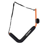 Estante de almacenamiento para kayaks - Dos soportes para kayak independientes de 53 1/8 pulgadas con doble brazo y correas ajustables - Sostiene 2 canoas, SUP, tablas de paddle surf de RAD Sportz