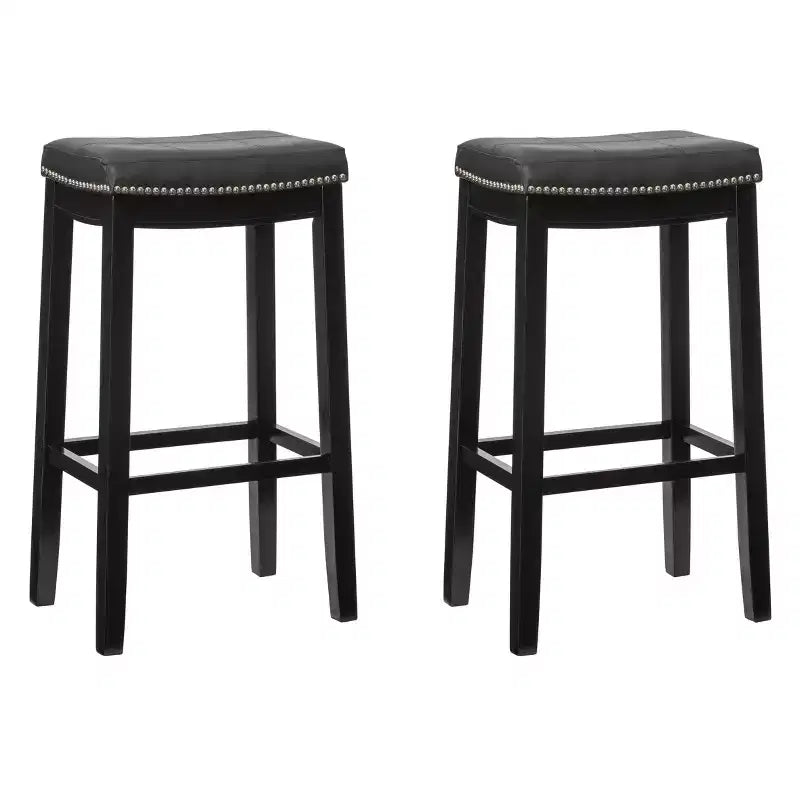 Juego de 2 taburetes de bar Claridge - Linon