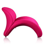 Juego de 2 sillones decorativos Rosebud de mezcla de lana - Manhattan Comfort