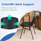 Costway Juego de 10 sillas de oficina para invitados, apilables, para sala de espera o conferencias