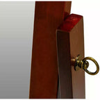 Espejo de pie rectangular de madera tipo Cheval para decoración Legacy