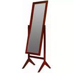 Espejo de pie rectangular de madera tipo Cheval para decoración Legacy