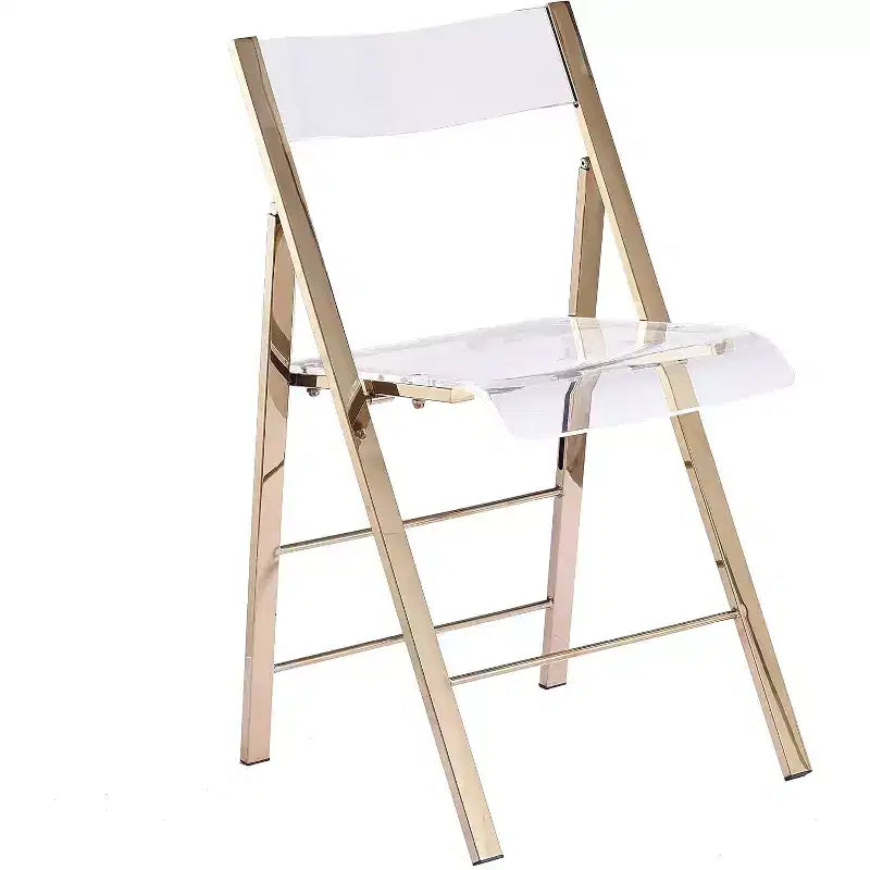 Sillas Plegables Modernas de Lujo InterSpaceLiving Kasper Flex Acrílico Lucite PK