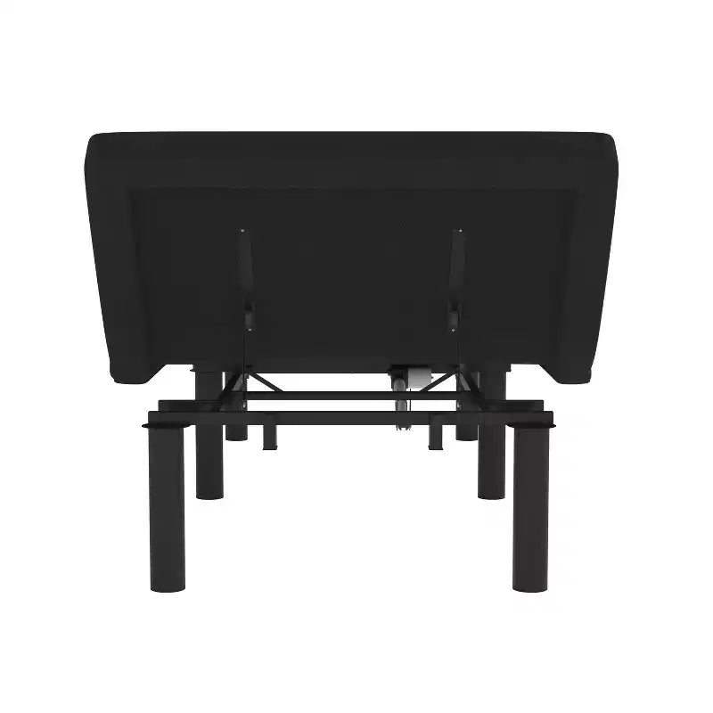 Base de cama ajustable personalizada Emma y Oliver con inclinación motorizada dual de cabecera y pie y montaje rápido y sencillo