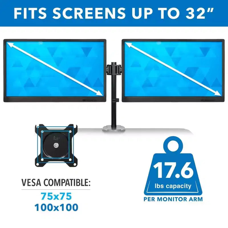 Mount-It! Conversor de escritorio de pie ajustable en altura con soporte doble para monitor adicional incluido - Estación de trabajo ancha de 36 pulgadas para sentarse y levantarse con elevador de resorte de gas
