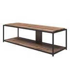 Mueble de TV Fayette de RealRooms para televisores de hasta 65", Roble envejecido
