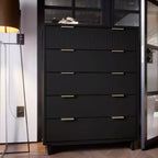 Cómoda alta moderna Granville de 5 cajones - Manhattan Comfort