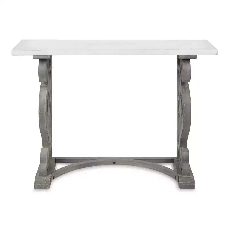 Mesa de consola de madera Kate y Laurel Wyldwood