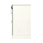 Mueble de TV rústico de madera maciza de 66 pulgadas con puertas corredizas de granero