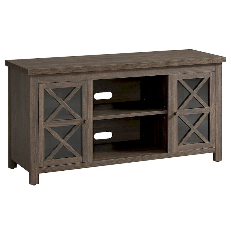 Mueble para TV de 47 pulgadas con armarios de almacenamiento