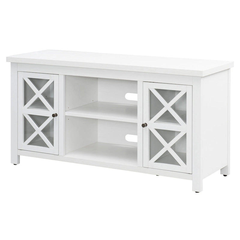 Mueble para TV de 47 pulgadas con armarios de almacenamiento