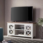Mueble para TV de 47 pulgadas con armarios de almacenamiento