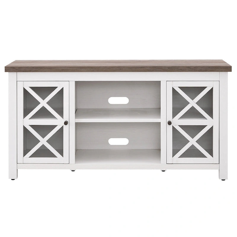 Mueble para TV de 47 pulgadas con armarios de almacenamiento