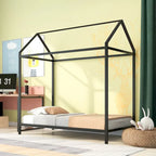 Cama Nido de Metal para Niños Tamaño Individual