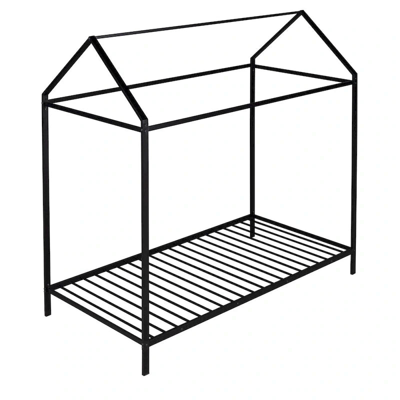 Cama Nido de Metal para Niños Tamaño Individual