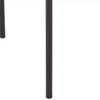 LeisureMod Juego de 2 sillas de comedor tapizadas con diseño de respaldo abierto, estructura de hierro con recubrimiento en polvo, Colección Cyril para comedor, cocina, bistró, cafetería