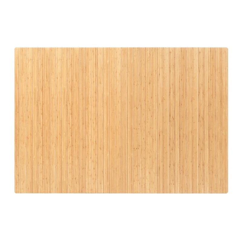 Alfombrilla rectangular para silla de bambú (72 x 48 pulgadas)