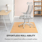 Alfombrilla rectangular para silla de bambú (72 x 48 pulgadas)
