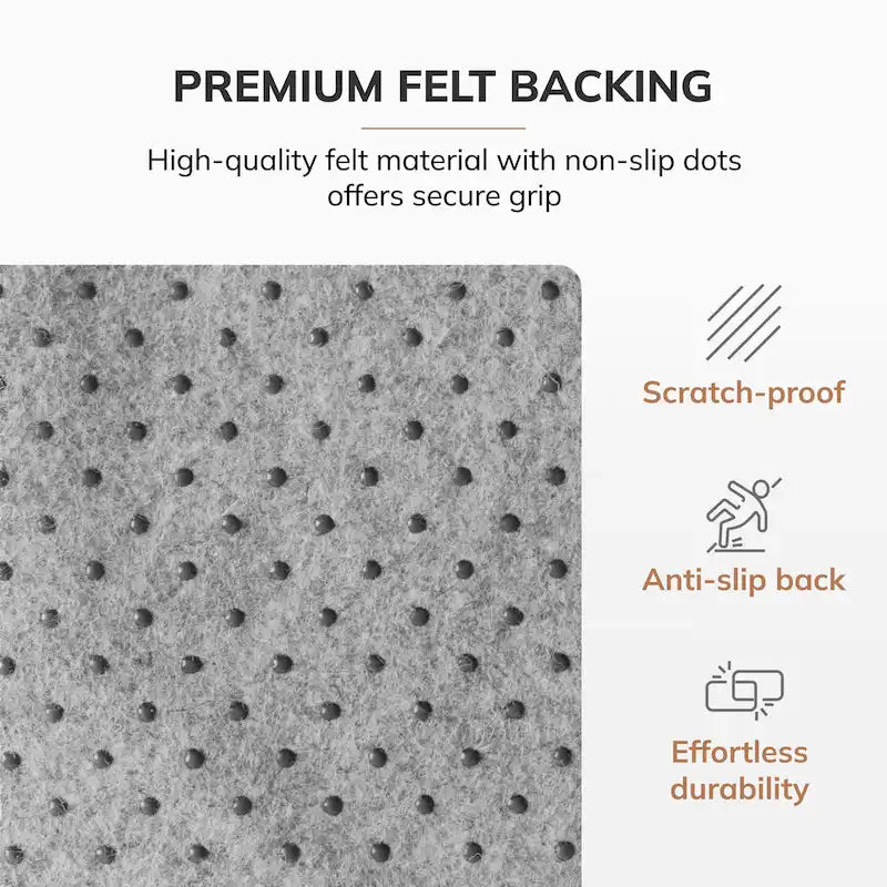 Alfombrilla rectangular para silla de bambú (72 x 48 pulgadas)