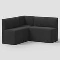 Juego de comedor Cora de 3 piezas con silla y 2 banquetas - Threshold