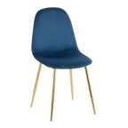 Juego de 2 sillas de comedor contemporáneas Pebble - LumiSource